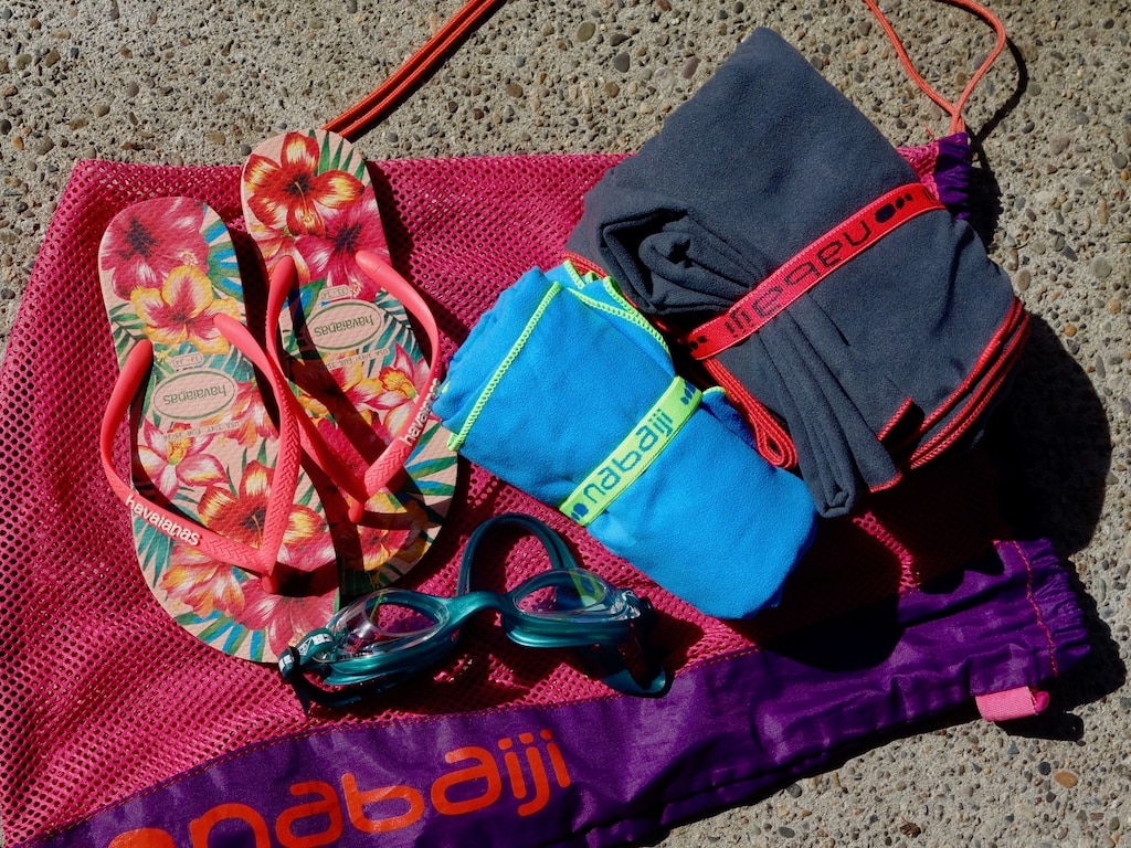 ナバイジの「マイクロファイバータオル」は外出に大活躍の速乾タオル