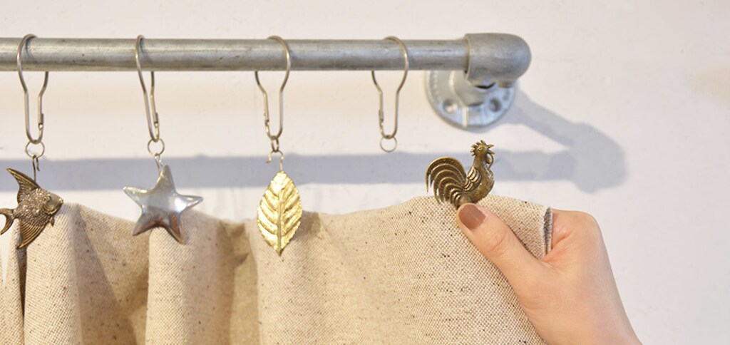 どんな布でもカーテンにできる！ieno texitileのクリップ