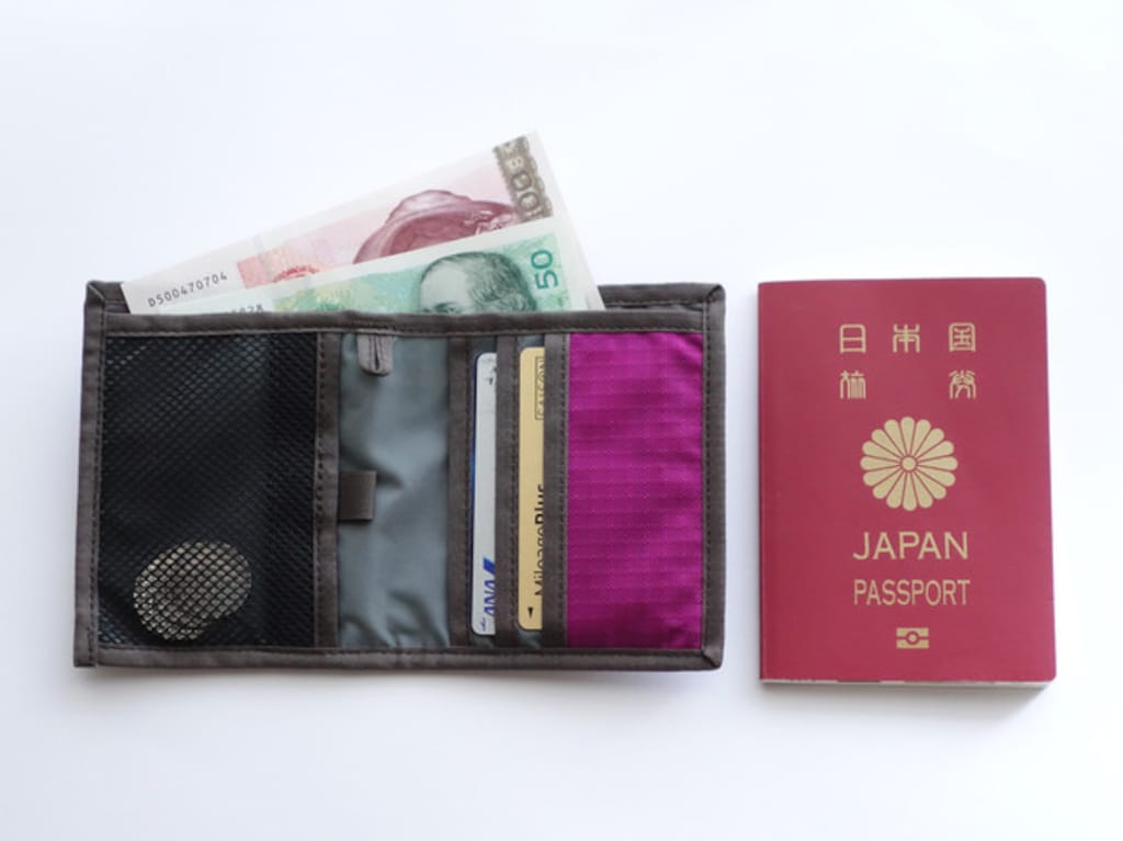「モンベル」のミニ財布が旅行にもお出かけにもおすすめ