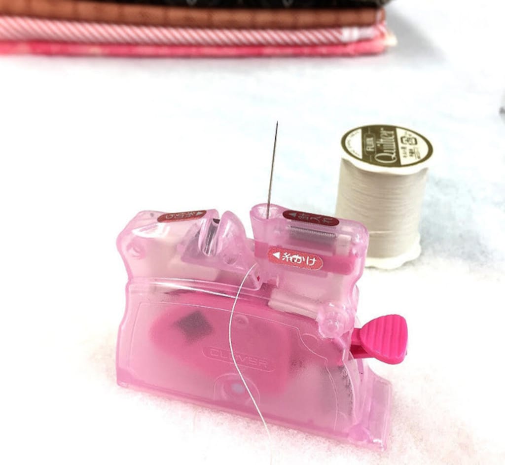 裁縫のイライラを解消！Cloverの糸通し器