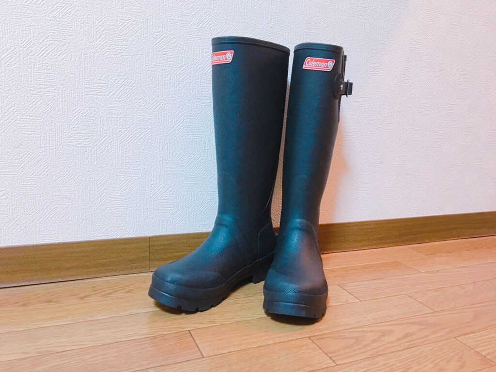 滑りにくく高見え！ワーママに勧めたいColemanレインブーツ