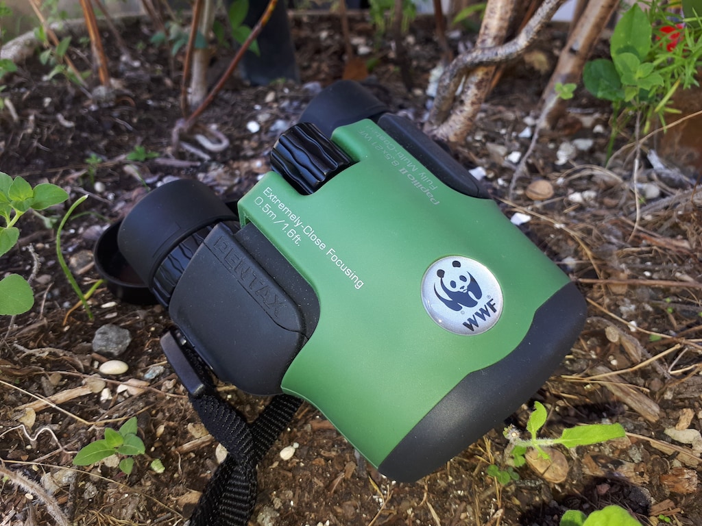 「マクロ観察」機能が便利！室内でも使える双眼鏡PENTAX「PAPILIOII」