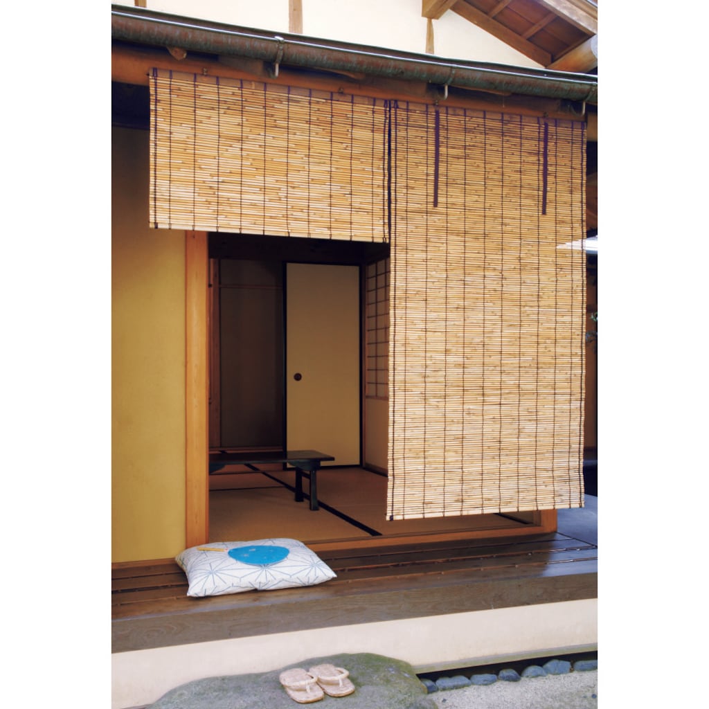 日本古来の自然美「軒スダレ」で涼を感じる