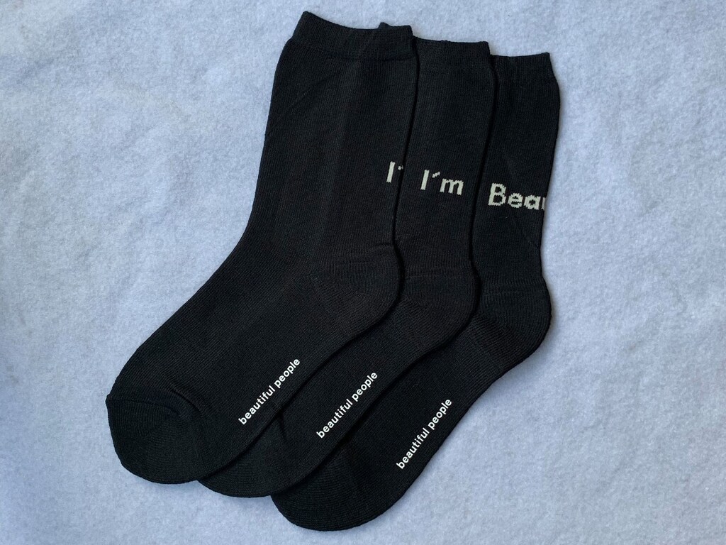 「ビューティフルピープル」の靴下「Sock A Trois」がオシャレ！