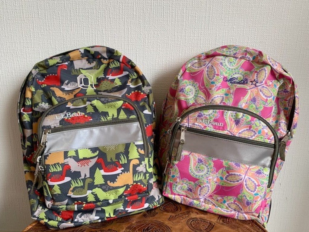 イニシャルを入れてカスタム可能！L.L.beanのキッズ用リュックがかわいい
