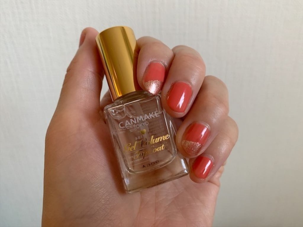 580円でジェル風の仕上がり！ キャンメイクのトップコート