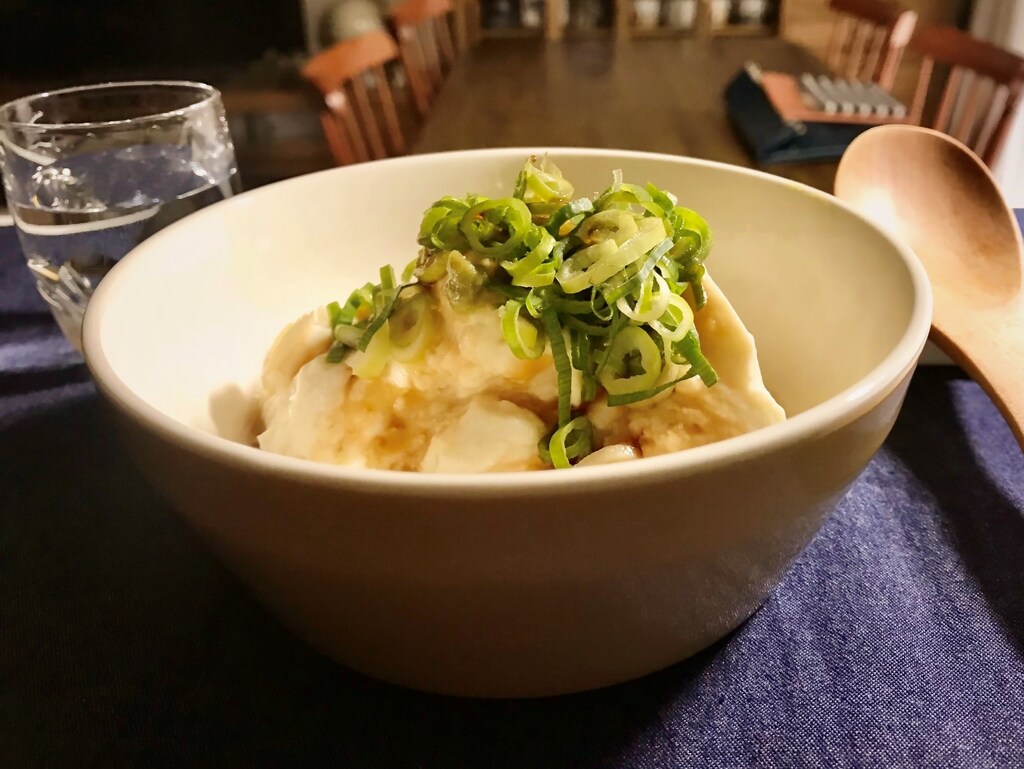 フワフワ・シャキシャキ絶品豆腐！「一丁庵の山いも豆腐」