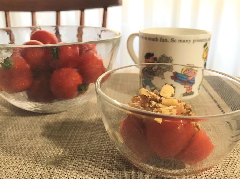 小さいサイズが使いやすい！無印良品のガラス豆鉢