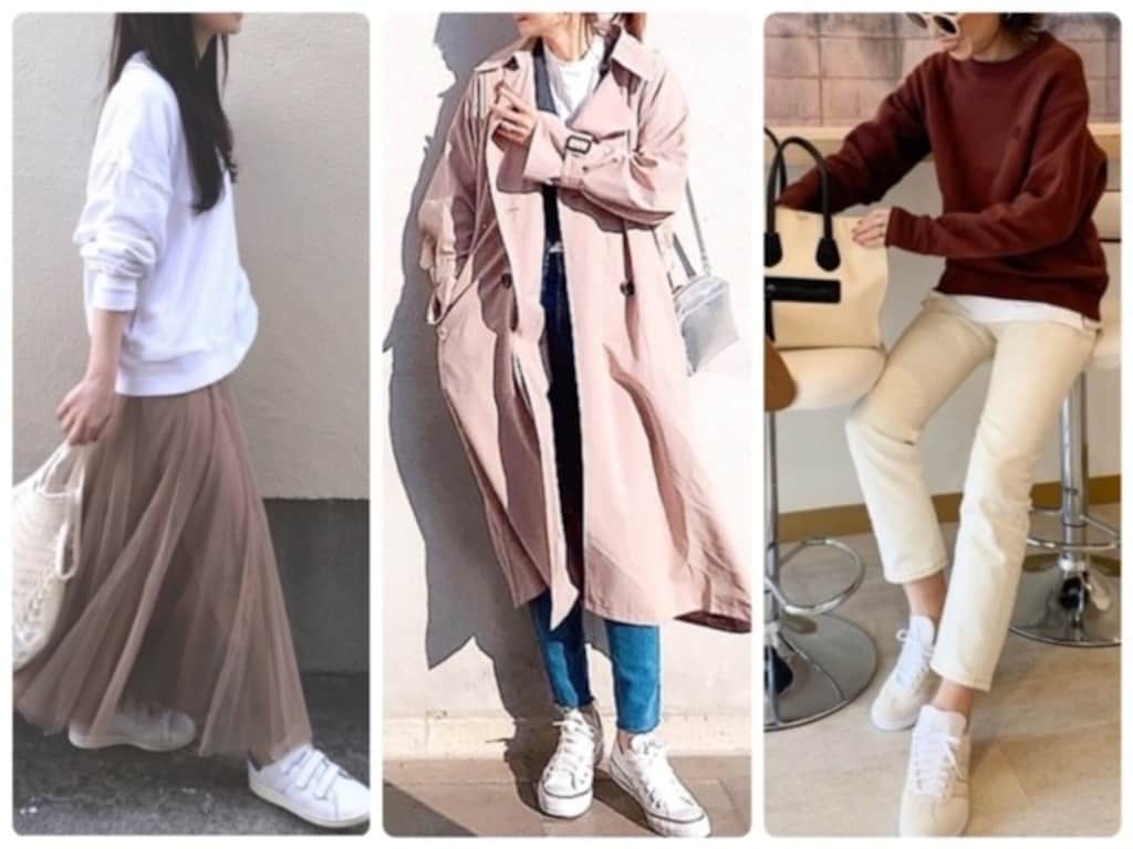 40代【レディース】コーデにおすすめの白スニーカーを一挙紹介！