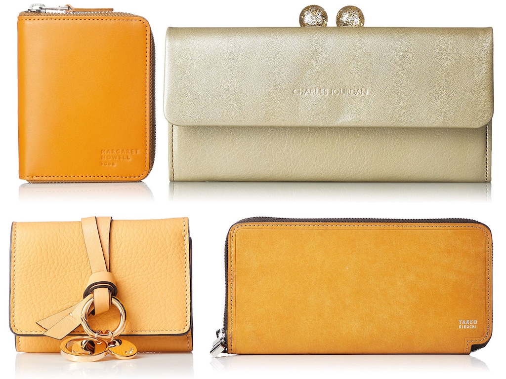 金運が上がる財布の色はマットゴールドやキャメル系の「落ち着きイエロー」がおすすめ