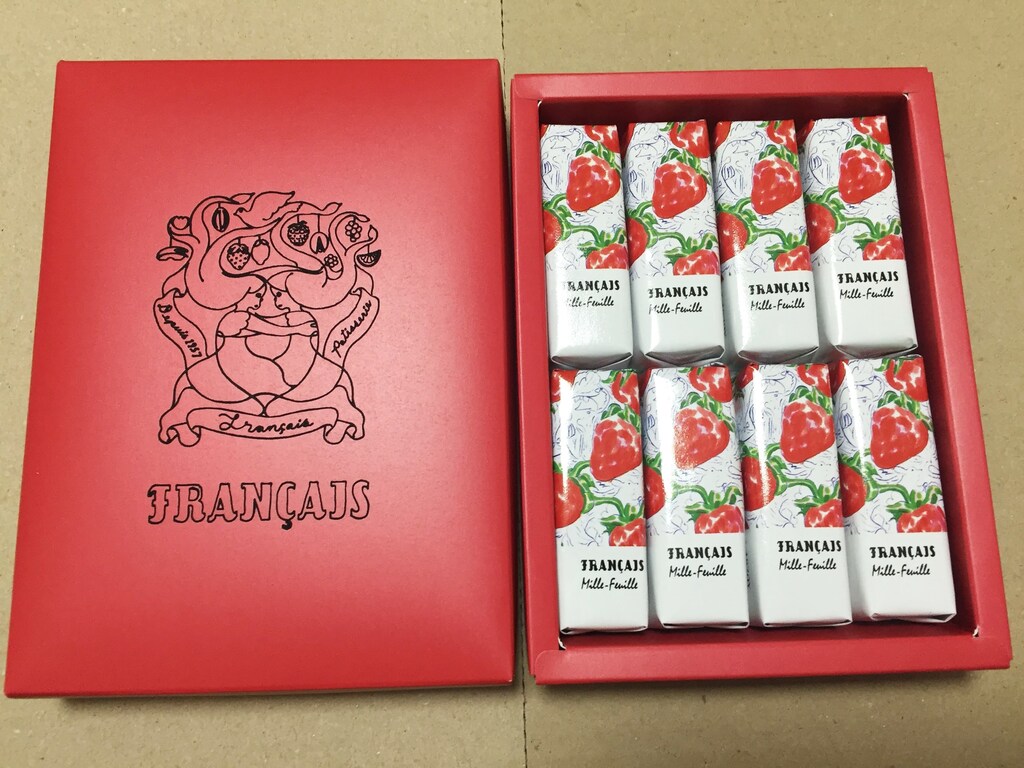 フランセの「ミルフィユ」はパッケージもかわいくて手土産に最適！