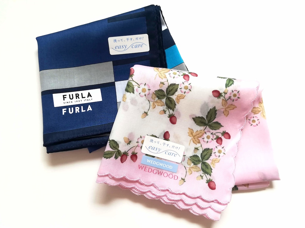 洗って干すだけ！ アイロン不要でシワにならない「easy careハンカチーフ」