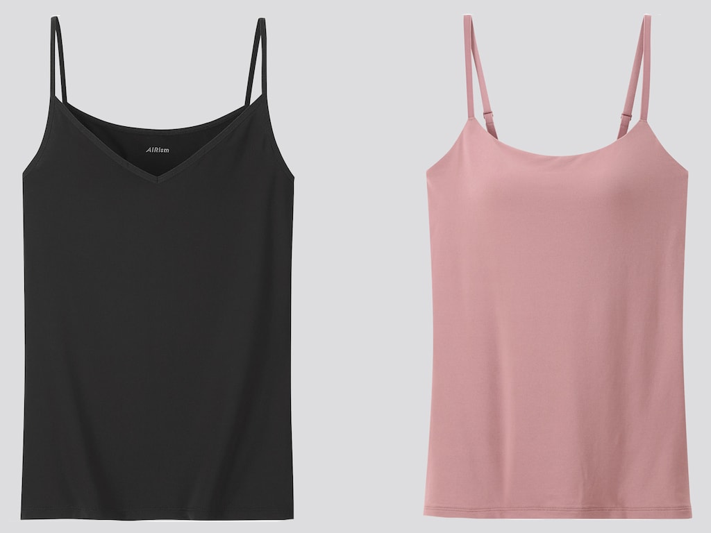 【ユニクロ】エアリズムキャミソールは、大人女性のインナーにオススメ！