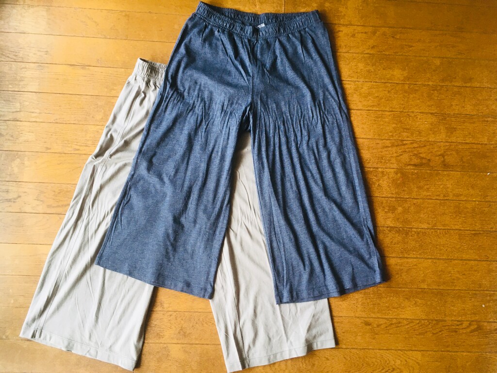 【無印良品】ヨガウェアにも！「レーヨンコットン天竺七分丈パンツ」が履き心地最高