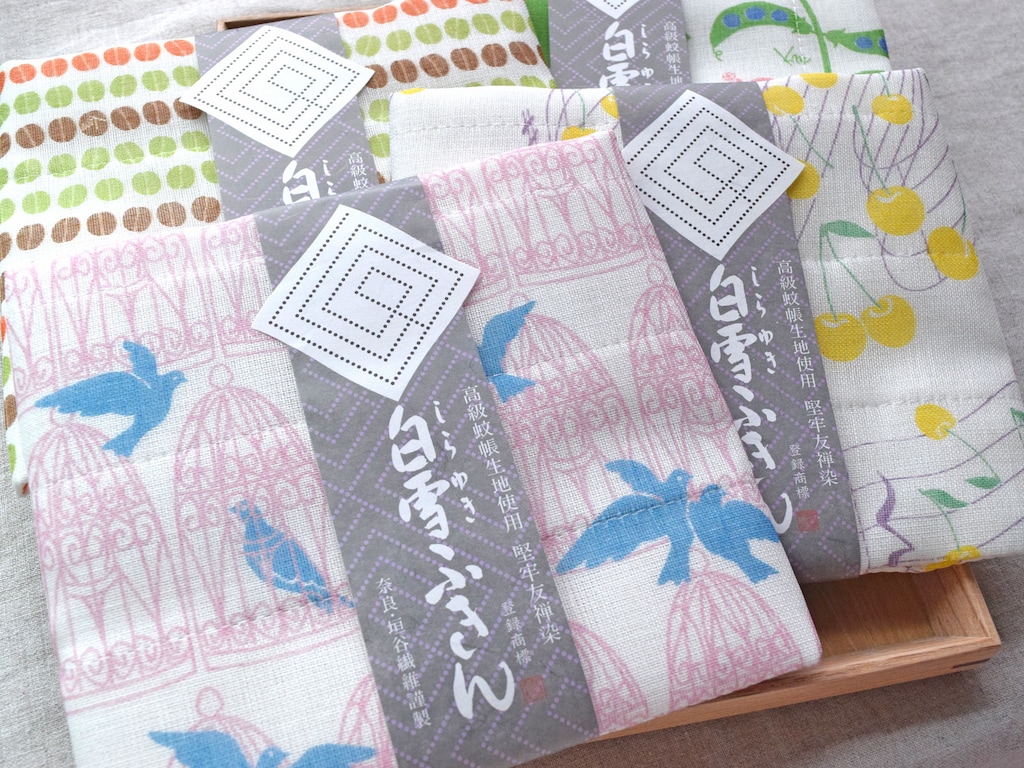 一度使うとやめられない！万能でおしゃれな「白雪友禅ふきん」の使い方