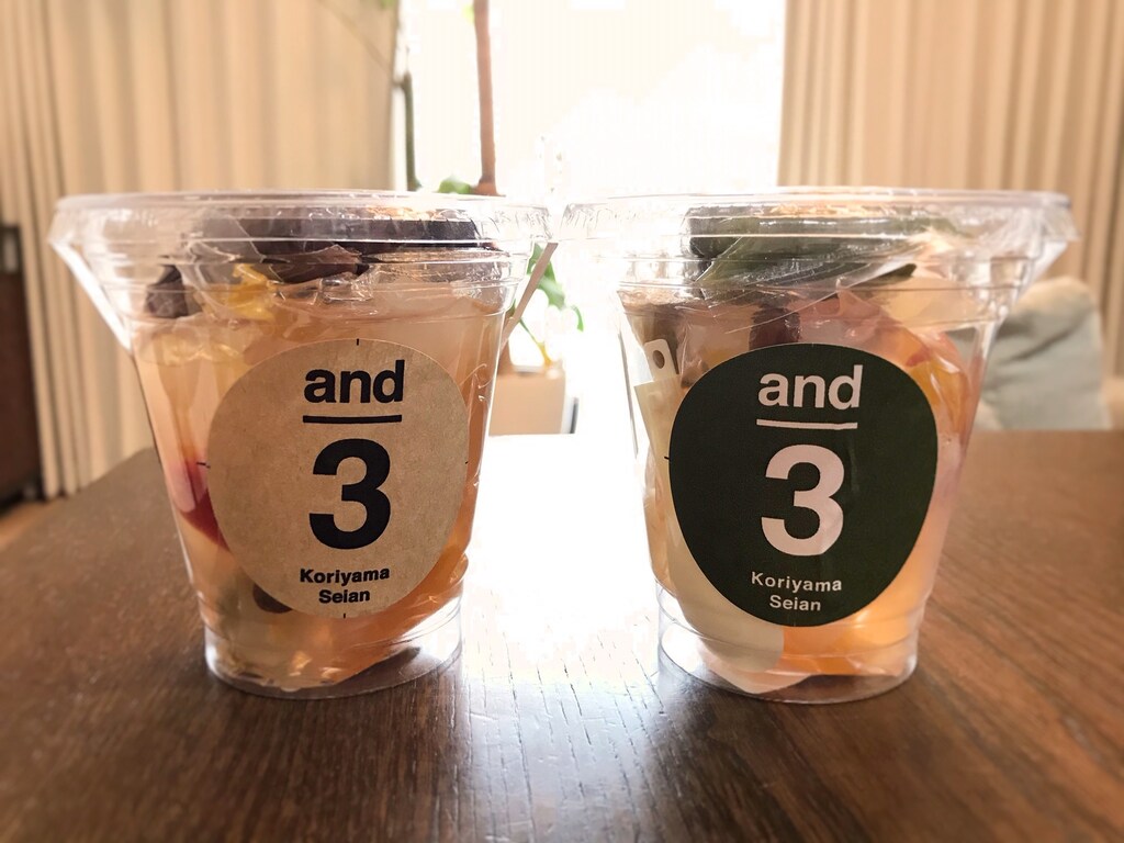 常温保存も可！あんこ屋さんこだわりの「郡山製餡 and3あんみつ」が美味しい！