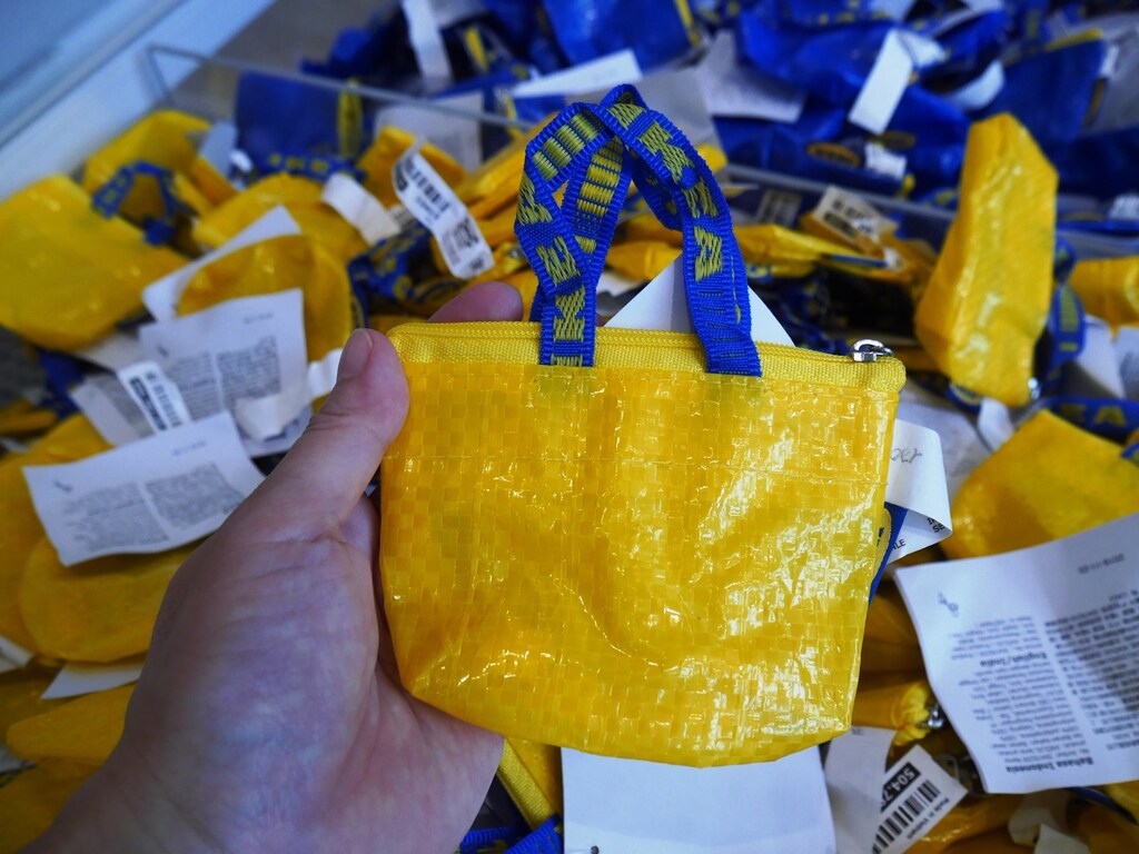 可愛いだけじゃない！イケアの超ミニサイズのショッピングバッグがかなり使える！