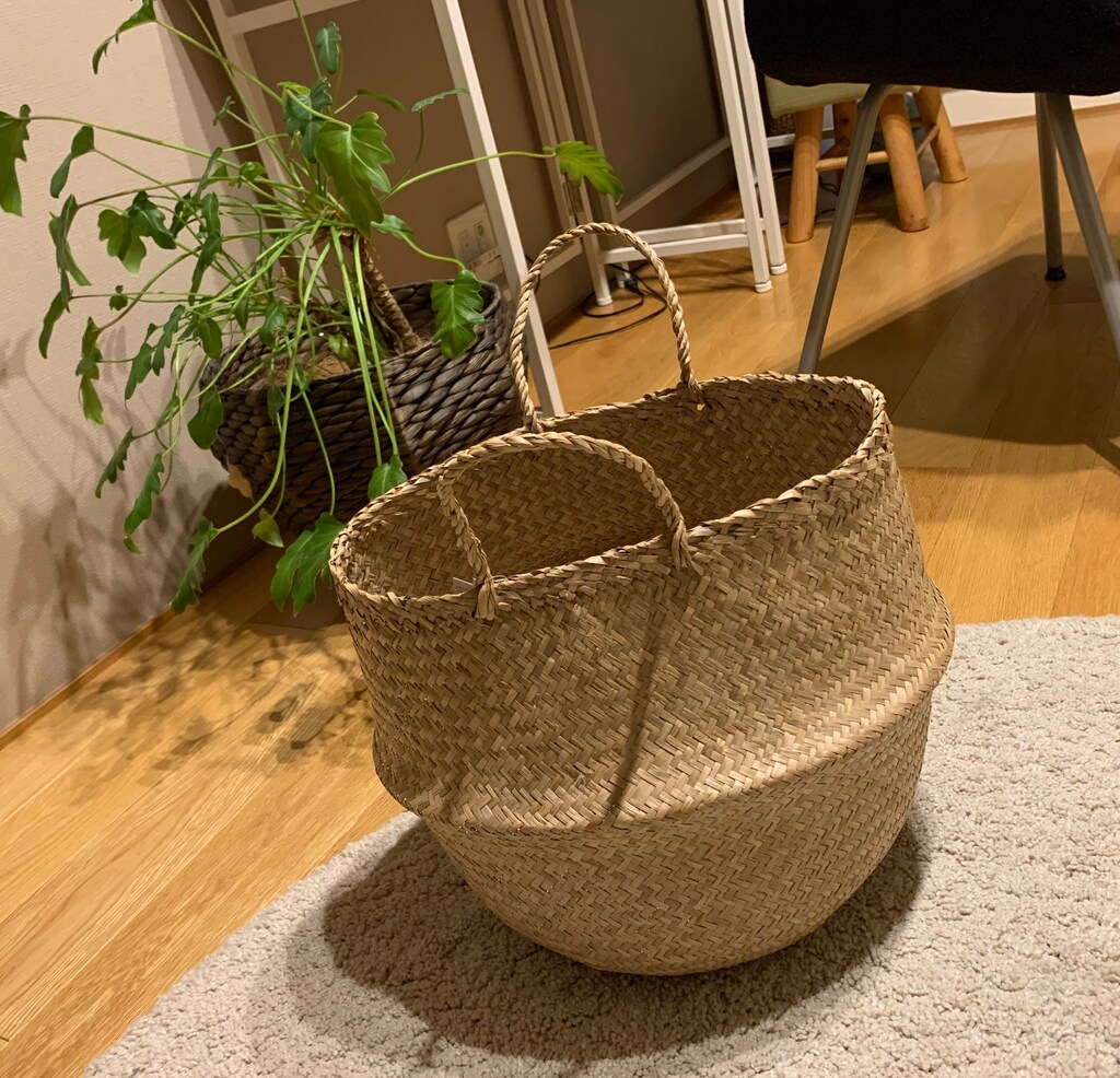 IKEAのカゴバッグ「フローディス」に注目！お出かけや収納にマルチに使える