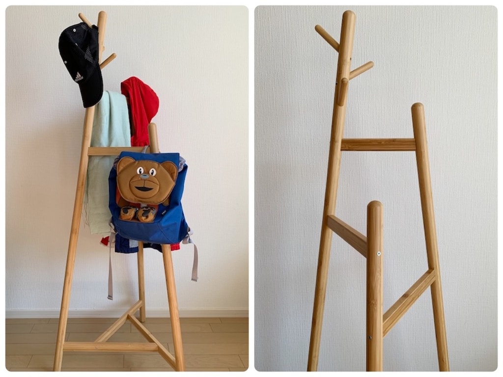 花粉症＆コロナ対策にも！玄関に置けるIKEAのコートハンガー「モルスニング」