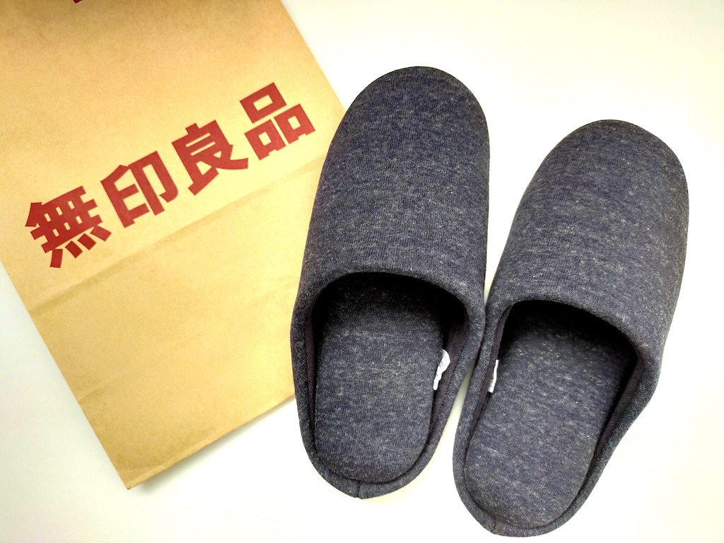 無印良品のインソール入りルームシューズをリピ買い！スニーカーのような履き心地