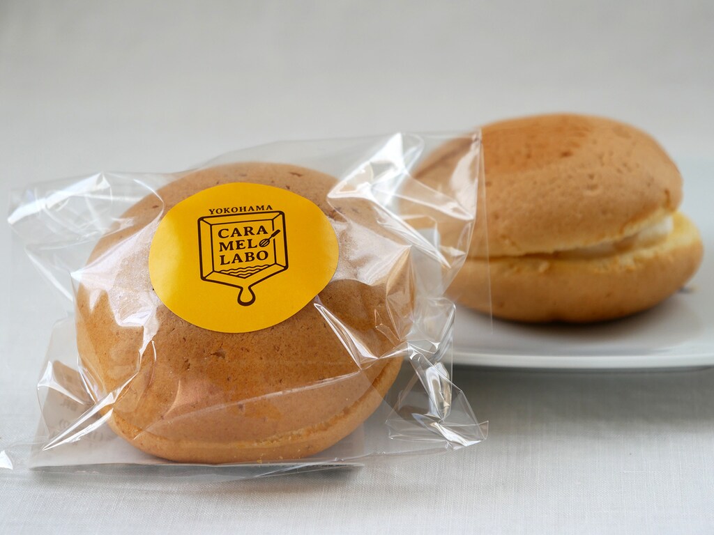 生キャラメル1粒とスフレ生地の贅沢コラボ！横浜高島屋限定「生キャラメルサンド」