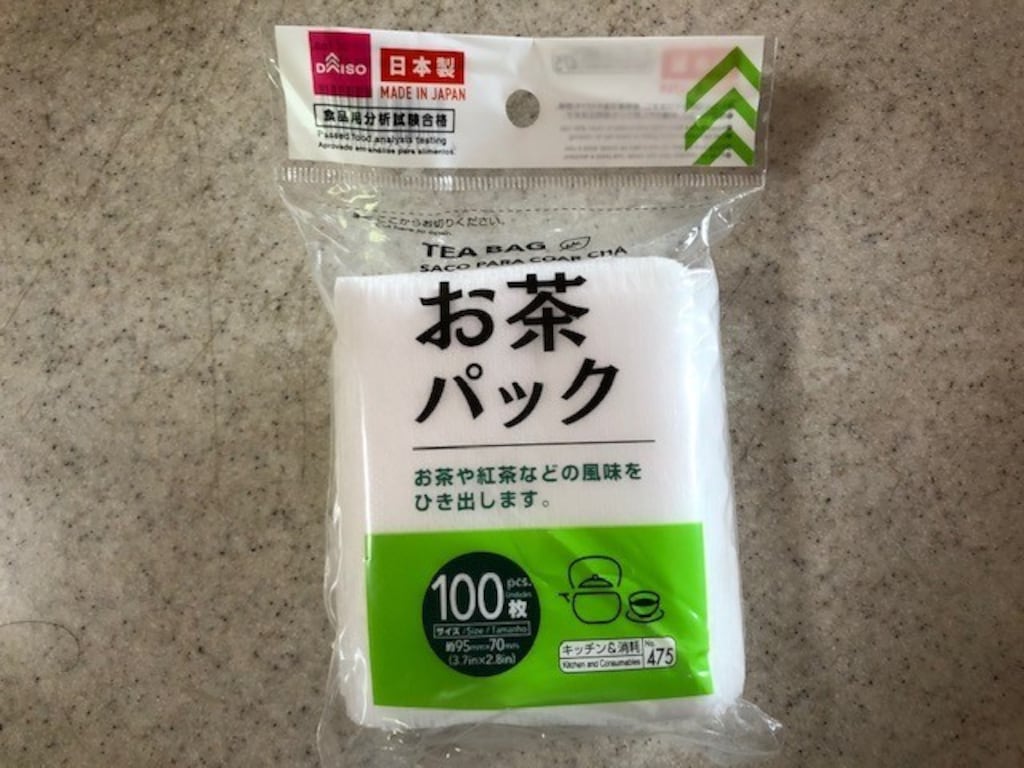 想像以上に便利！【ダイソー】お茶パックはお茶以外にも使える万能アイテム