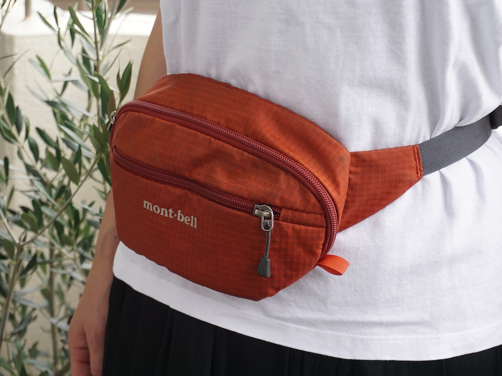 モンベルのウエストポーチ「デルタガセットポーチ」は普段使いにも！タフで収納力◎