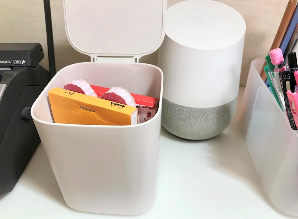 【100均】セリアのゴミ箱「1dpダストボックス」はおしゃれで優秀！ 活用術紹介