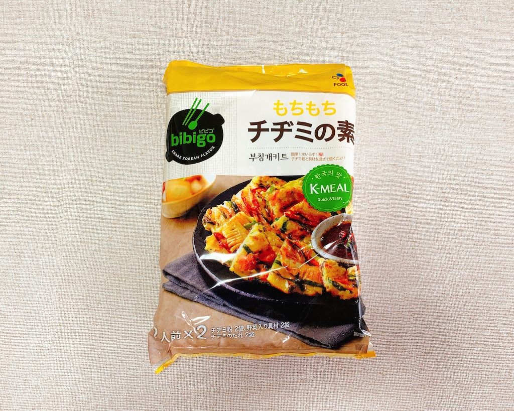 コストコ「bibigoチヂミの素」はニラだけで失敗知らず！子供も大人も大好きな味