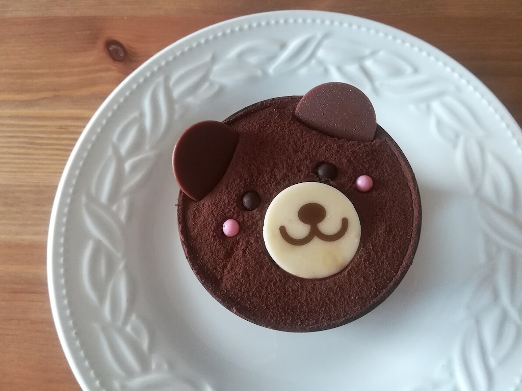 シャトレーゼのケーキ「かわいいくまちゃん」は可愛すぎ280円！中身は本格チョコ味