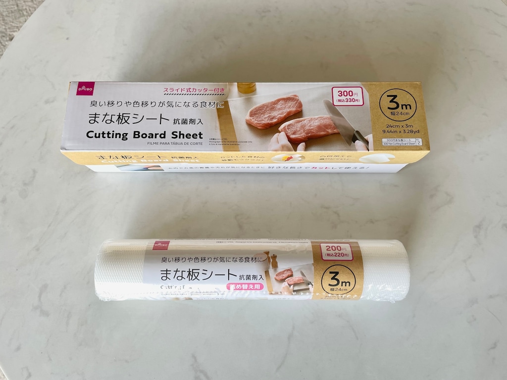 【100均】ダイソーの「まな板シート」が売れに売れてる！洗い物が減る家事楽グッズ