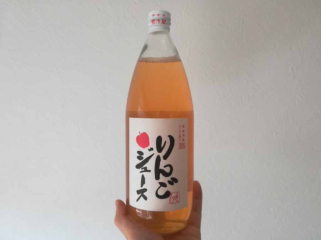 カルディの瓶入り「りんごジュース」は低カロリーで美味しい！無添加で濃縮された甘み