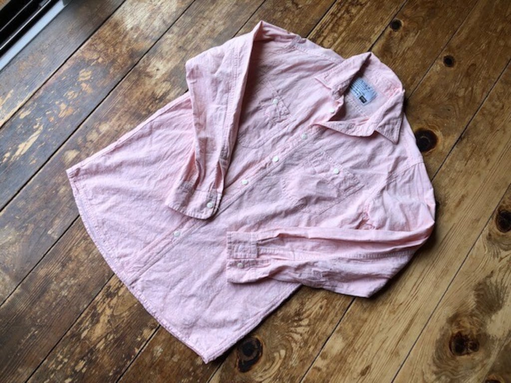 【最新版】ワークマンの「シャンブレー長袖シャツ」は980円！ニューカラーとコーデ