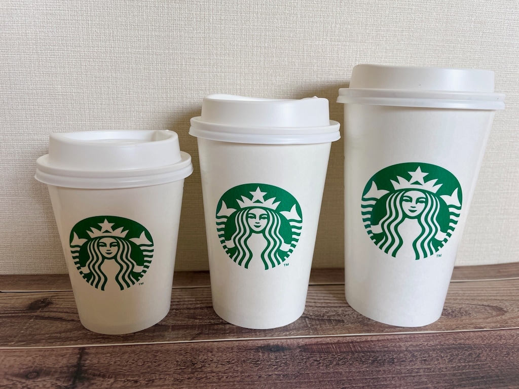 スタバは特大サイズのベンティが一番お得！ サイズ4種類の読み方や量、値段の違いを比較