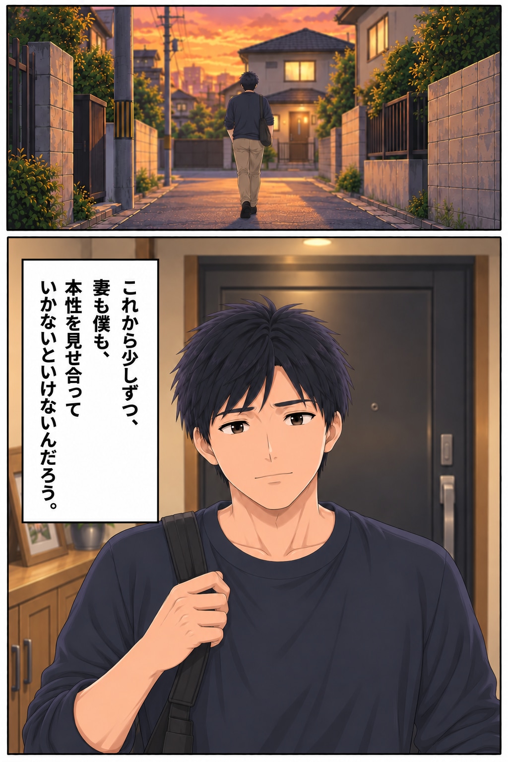 【マンガ】「理想の妻」の条件とは？穏やかで優しく反論しない女性と結婚した男性、円満の条件に気づく【後編】