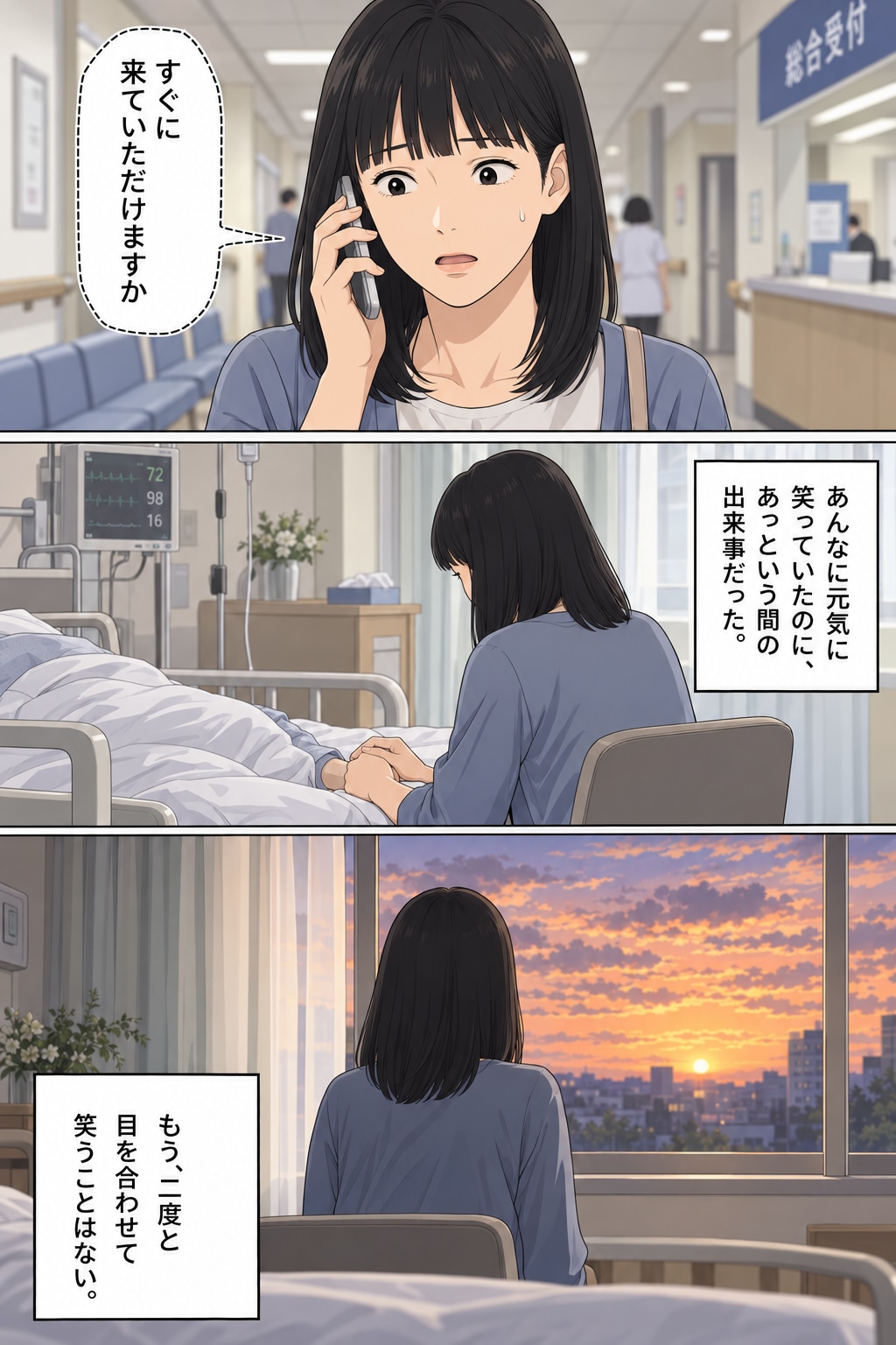 【漫画】夫の通夜に現れた女性の正体は…まじめな愛妻家が死後に遺した「まさか」の裏切り行為【前編】