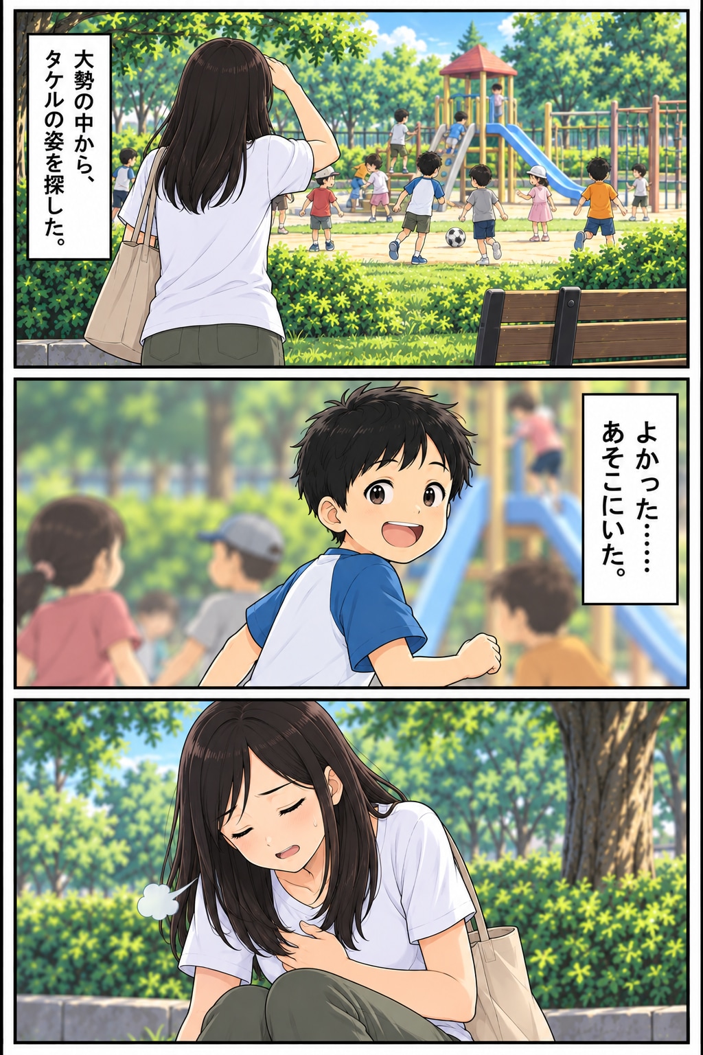 【漫画】いざというときに「頼りになる夫」はいる？妻が突然の体調不良、夫は慌てる“だけ”だった…【前編】