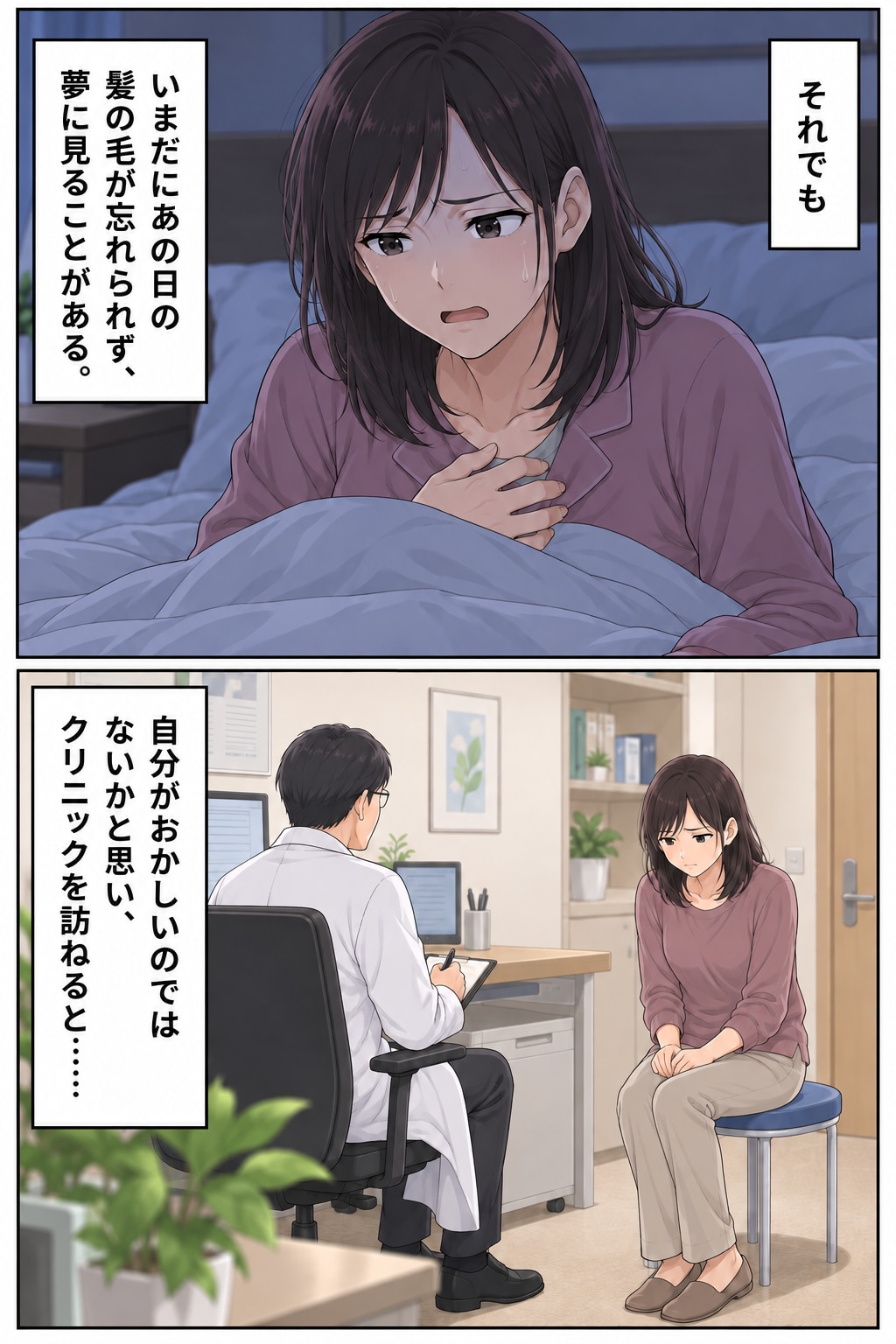 【マンガ】義母の手作りハンバーグに異物が!?「ウッとなってトイレに駆け込んだ」私を見て、息子まで…【後編】