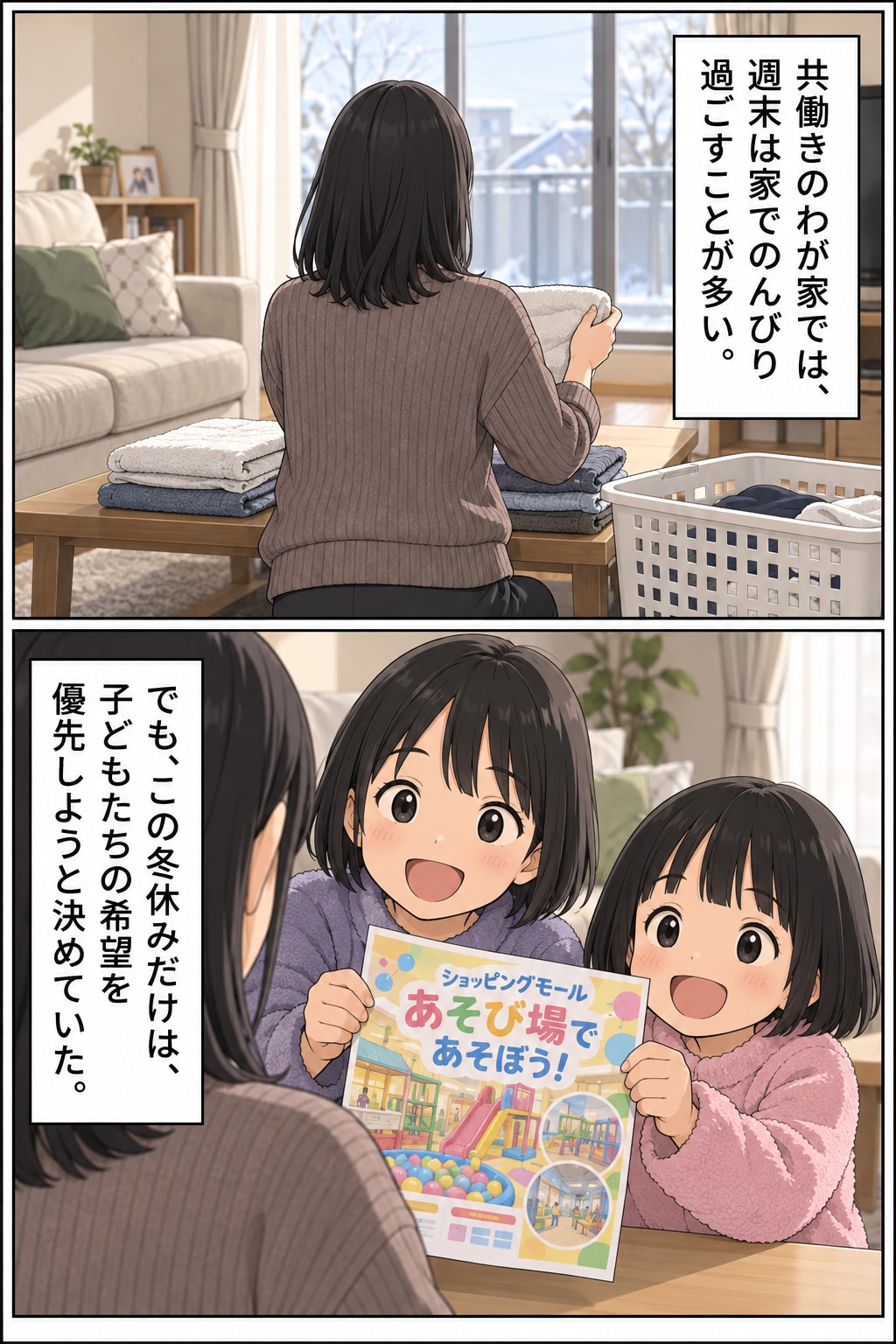 【漫画】「オレの予約席だからどけ」フードコートで主張する高齢男性にザワッ。夫の「見事な対応」とは【前編】
