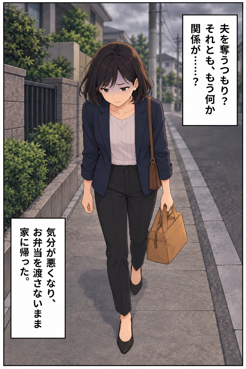 【漫画】妻の手作り弁当が暴いた夫の悪事!?異変を察知した妻が弁当に仕込んだイタズラで意外な展開が…【後編】