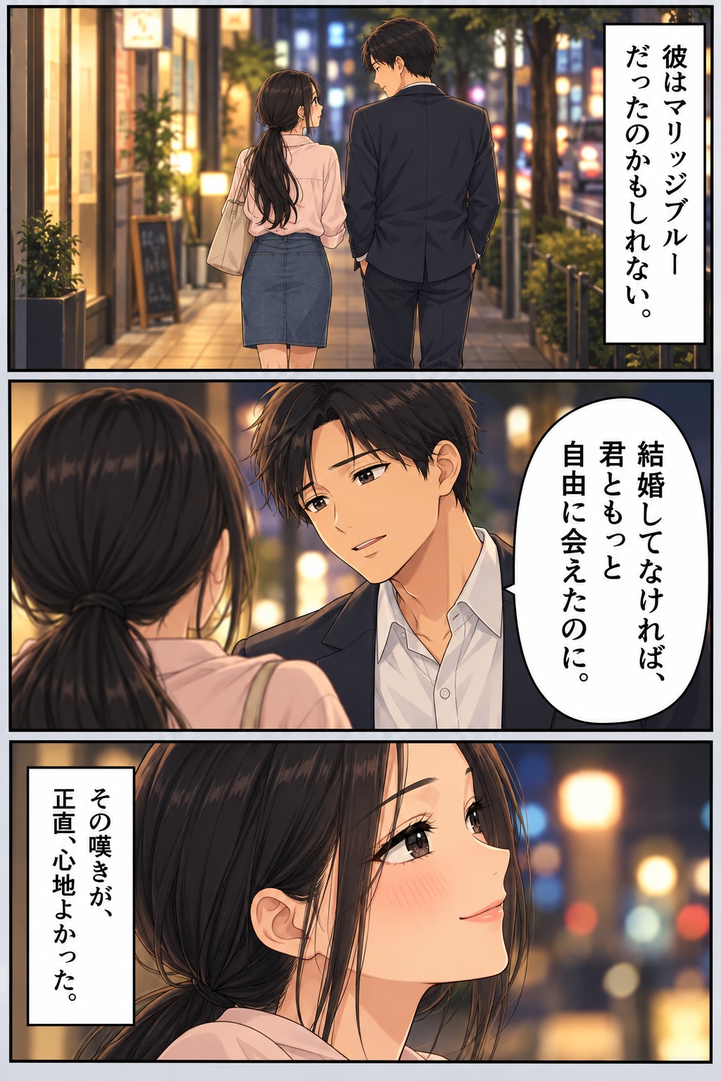 【マンガ】「結婚指輪をしている男の不倫率は高い」説は本当か?不倫ばかりしている30代女子の印象論【前編】