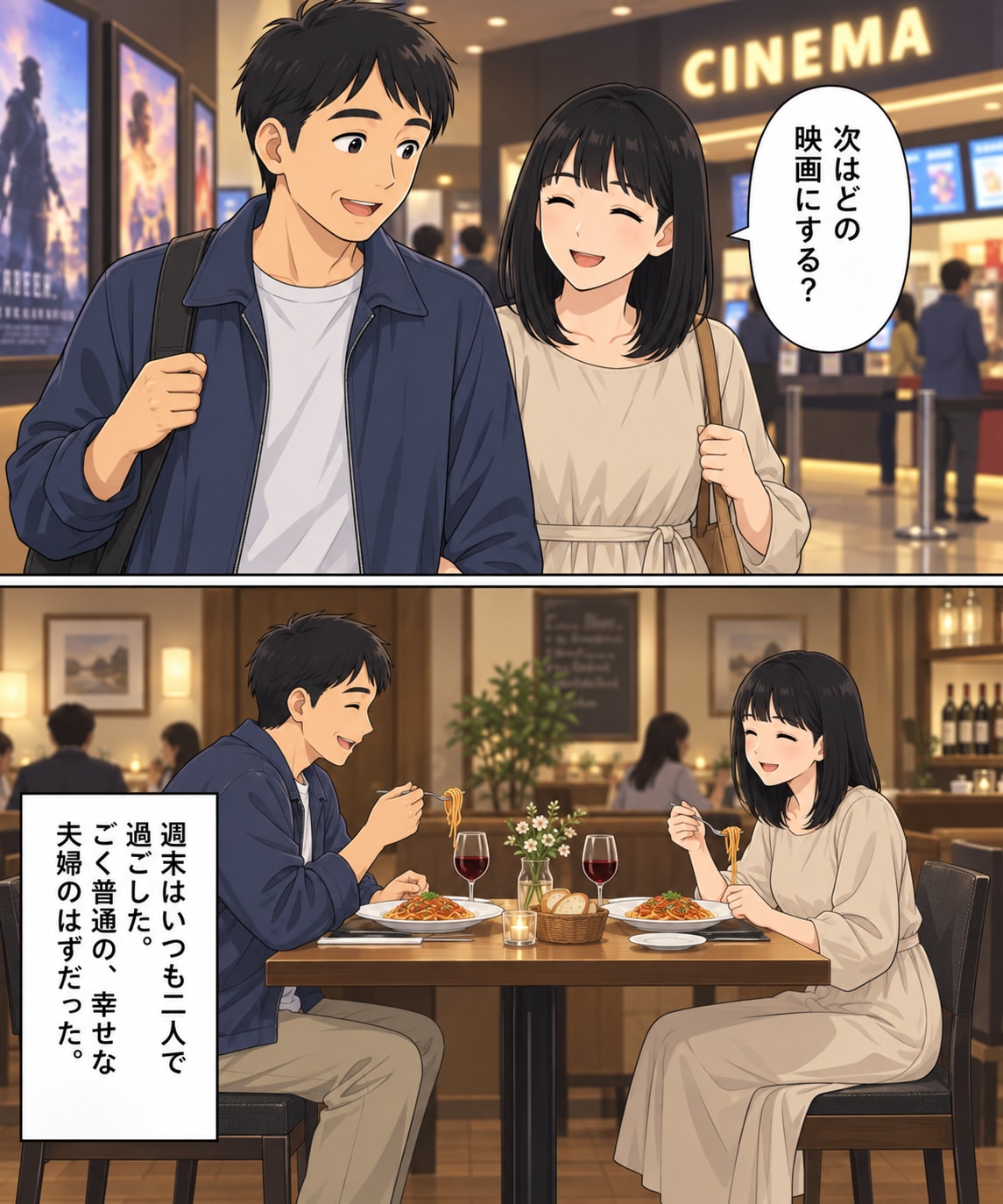 【漫画】夫の通夜に現れた女性の正体は…まじめな愛妻家が死後に遺した「まさか」の裏切り行為【前編】