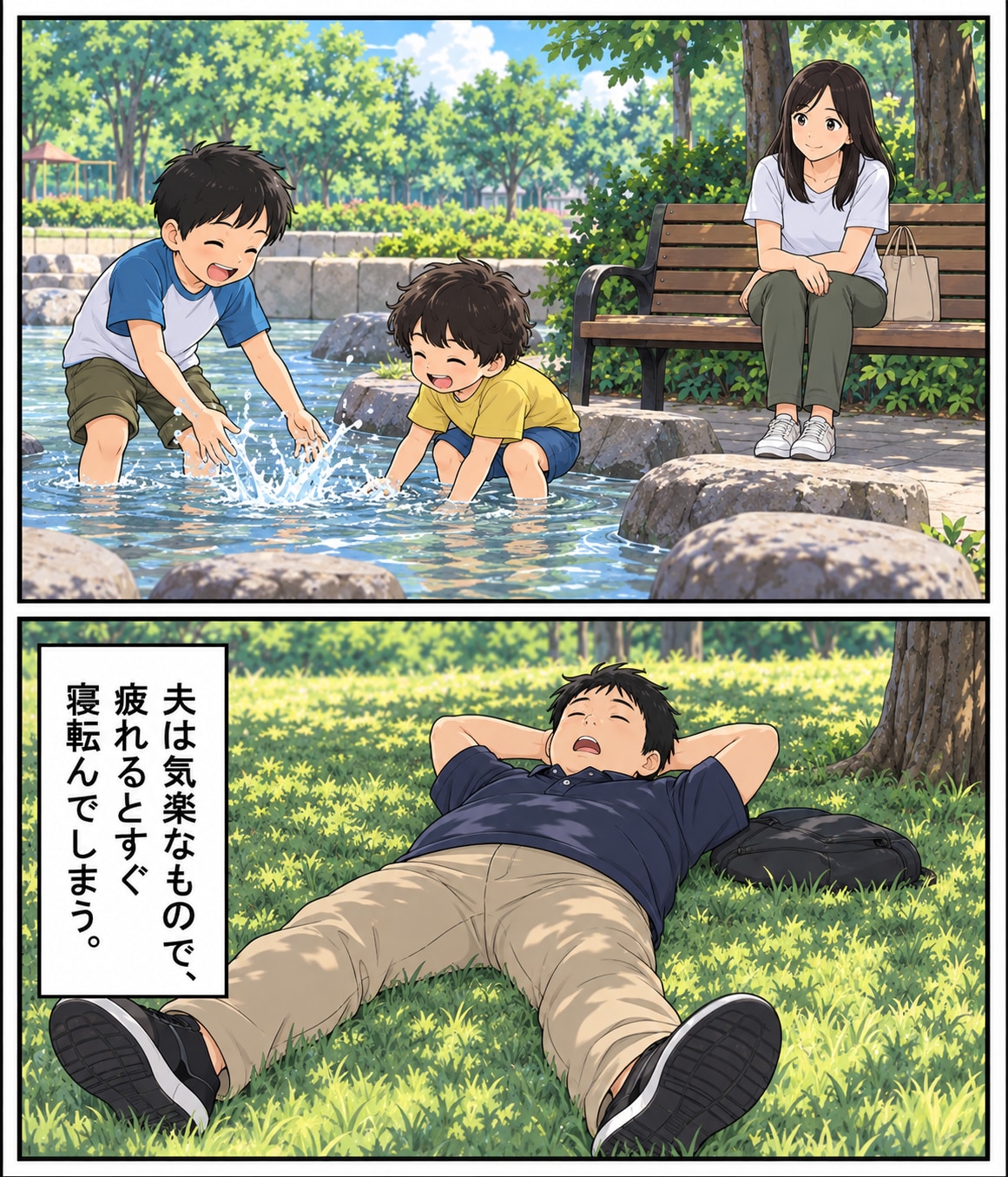 【漫画】いざというときに「頼りになる夫」はいる？妻が突然の体調不良、夫は慌てる“だけ”だった…【前編】