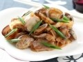 簡単旬レシピ　あさりと豚のしょうが焼き