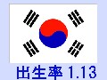 出生率1.13韓国における子育て事情