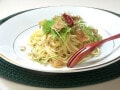 ちりめんじゃこの冷製パスタ……ぺペロンチーノレシピ
