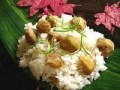 秋のごちそう、栗ご飯
