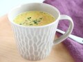 レンジで簡単、かぼちゃスープレシピ……鍋不使用！