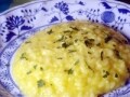 サフランのリゾット