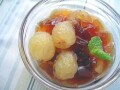 ぶどうの紅茶ゼリーレシピ……簡単デザート！